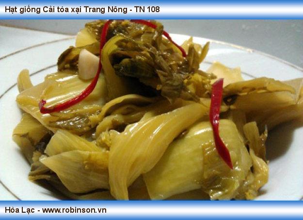 Hạt giống Cải tòa xại Trang Nông - TN 108 Nguyễn Văn	Biển  (6)