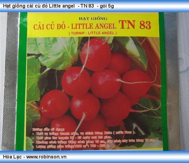 Hạt giống cải củ đỏ Little angel  - TN 83  - gói 5g  Kim Thành  (2)