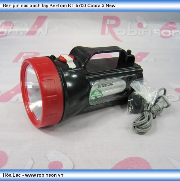 Đèn pin sạc xách tay Kentom KT-5700 Cobra 3 New Nguyễn Thanh Thư  (2)
