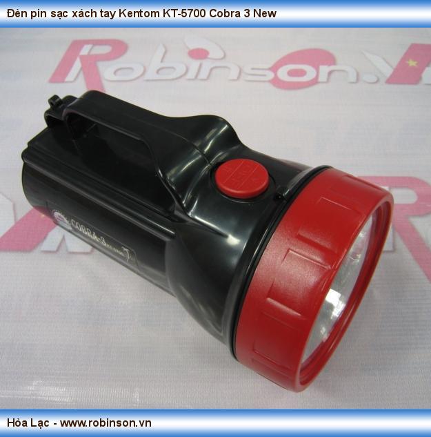 Đèn pin sạc xách tay Kentom KT-5700 Cobra 3 New Nguyễn Thanh Thư  (5)