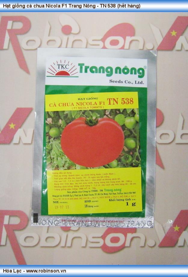 Hạt giống cà chua Nicola F1 Trang Nông - TN 538 Nội Hoàng  (1)